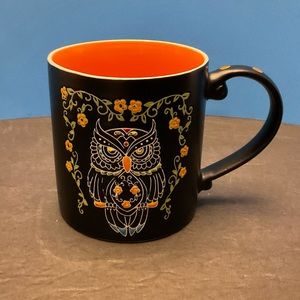 New Eli and Ana day of the dead owl mug